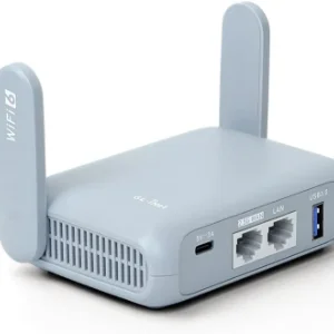 GL.iNet GL-MT3000 Beryl AX Reise-Router grau